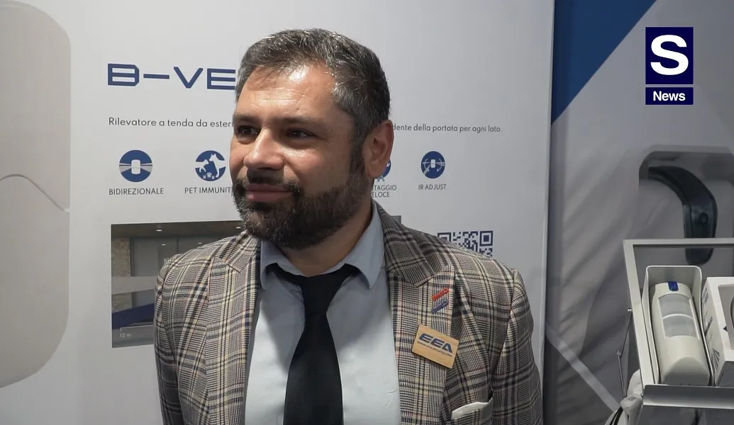 EEA, Perfumo: il nuovo sensore B-Velvet e la completezza di gamma a TaoSicurezza 2026