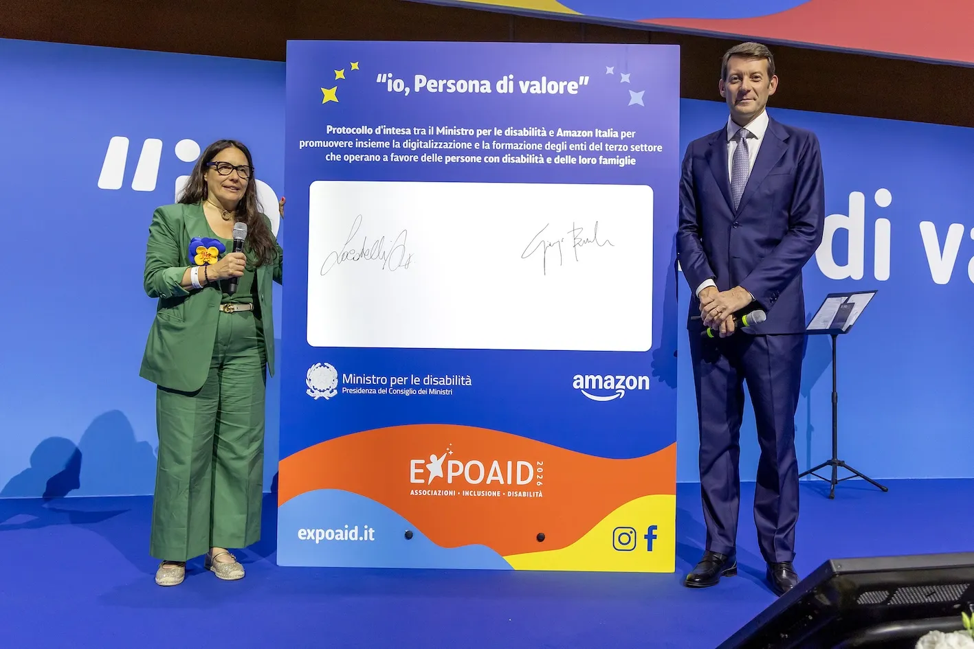 Amazon e Ministro Disabilità: intesa su inclusione e digitalizzazione Terzo Settore