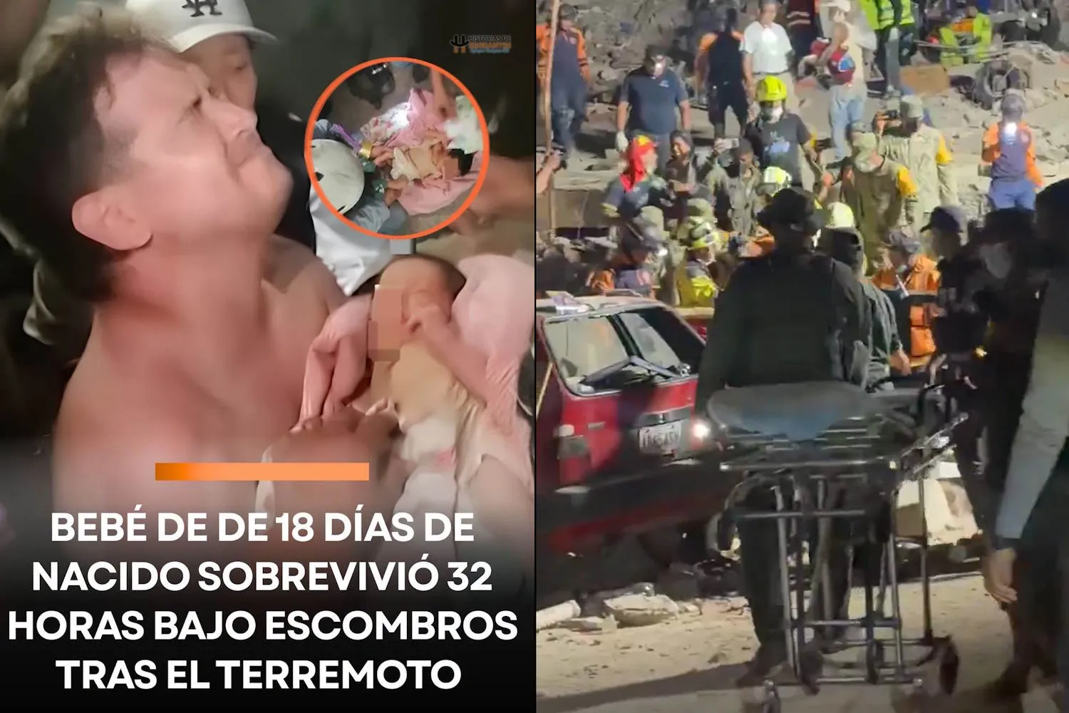 Terremoto in Venezuela, il “miracolo” dei bambini salvati dalla macerie (tra cui un neonato di 18 giorni)