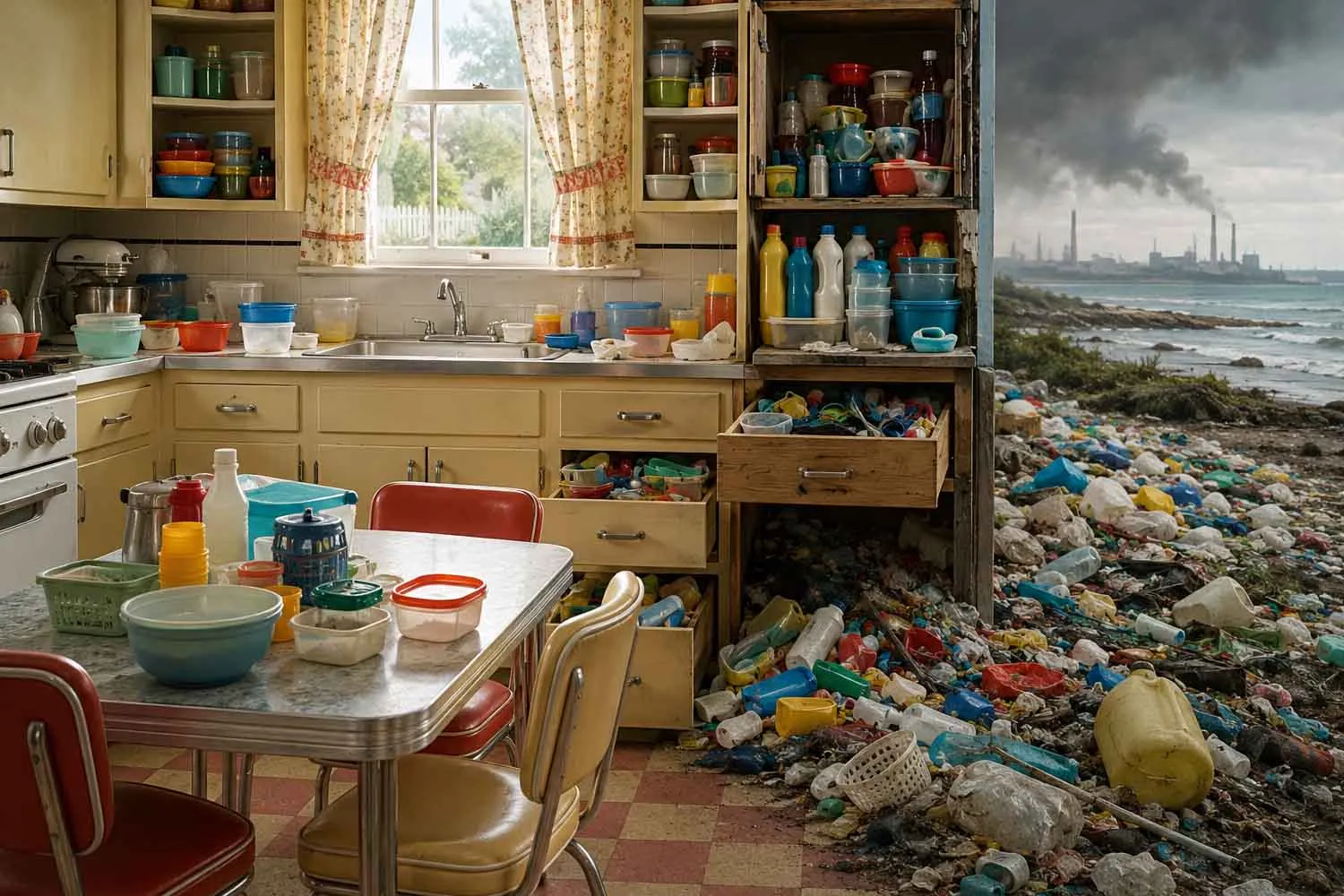 Negli anni '50 sembrava il futuro: oggi la plastica è ovunque, anche dove non vorremmo