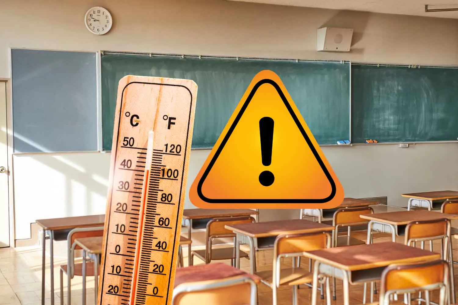 La scuola italiana deve fare i conti col clima che cambia: aule roventi e rientro da "bollino rosso" saranno la norma