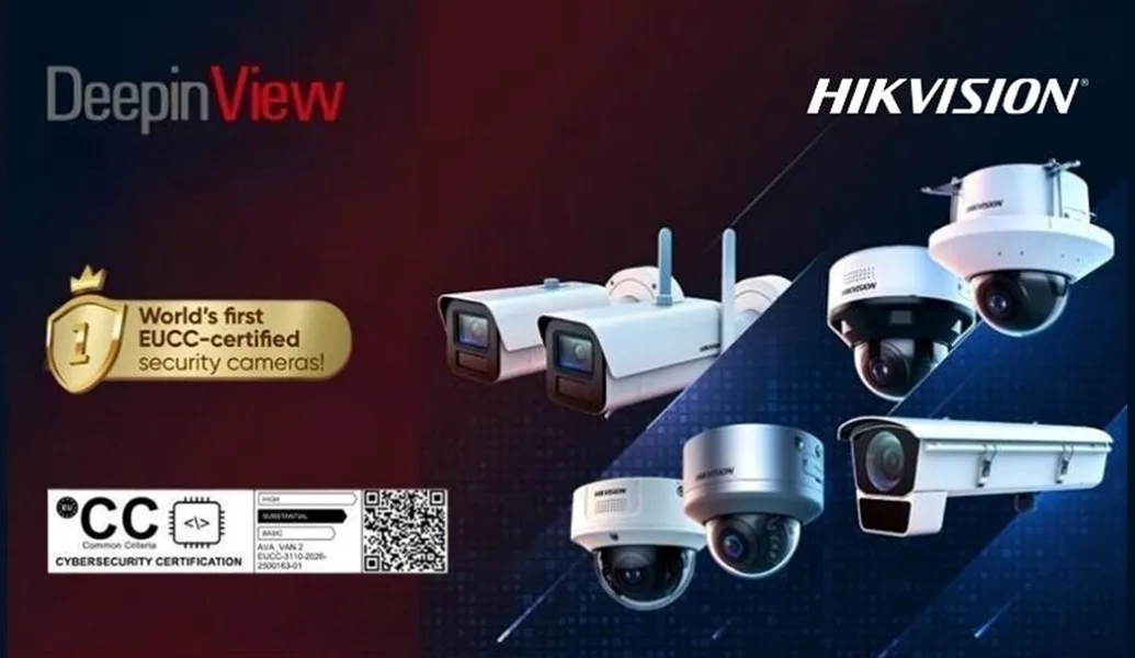 A Hikvision la prima certificazione EUCC al mondo per telecamere di rete