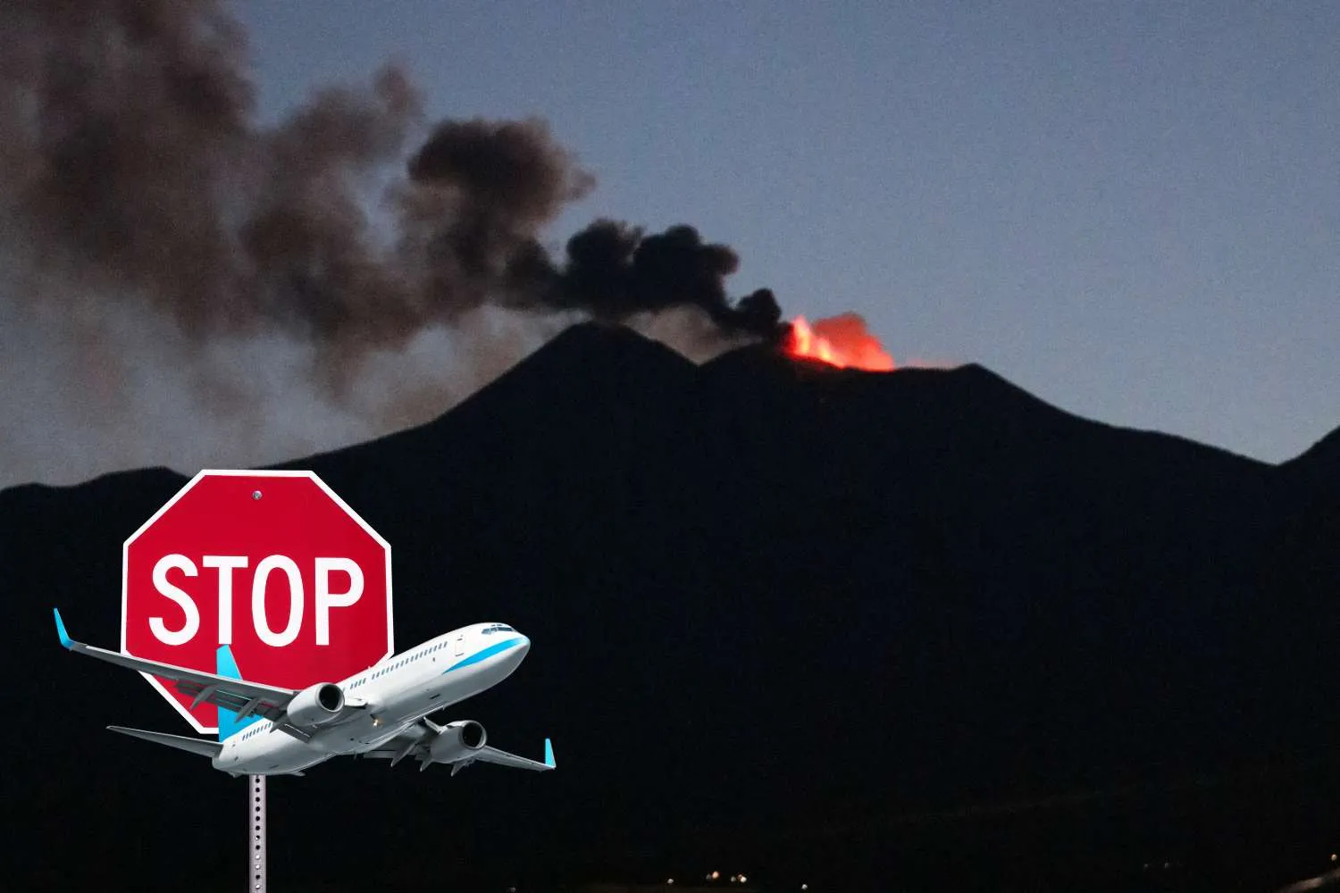 Stop ai voli (sia all'arrivo che in partenza) all'aeroporto di Catania: passeggeri nel caos per l'eruzione dell'Etna