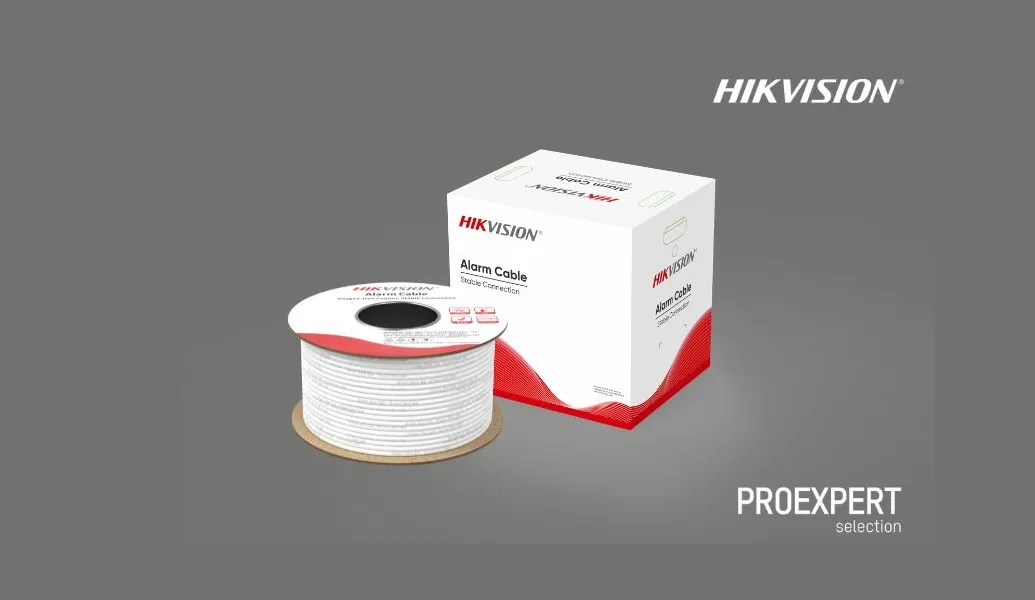 Hikvision: cavi bianchi per allarmi più discreti e sicuri