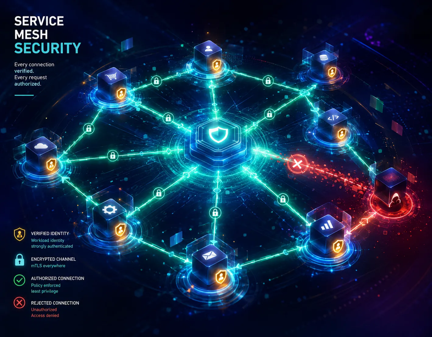 Service mesh security: portare lo zero trust dentro il cluster