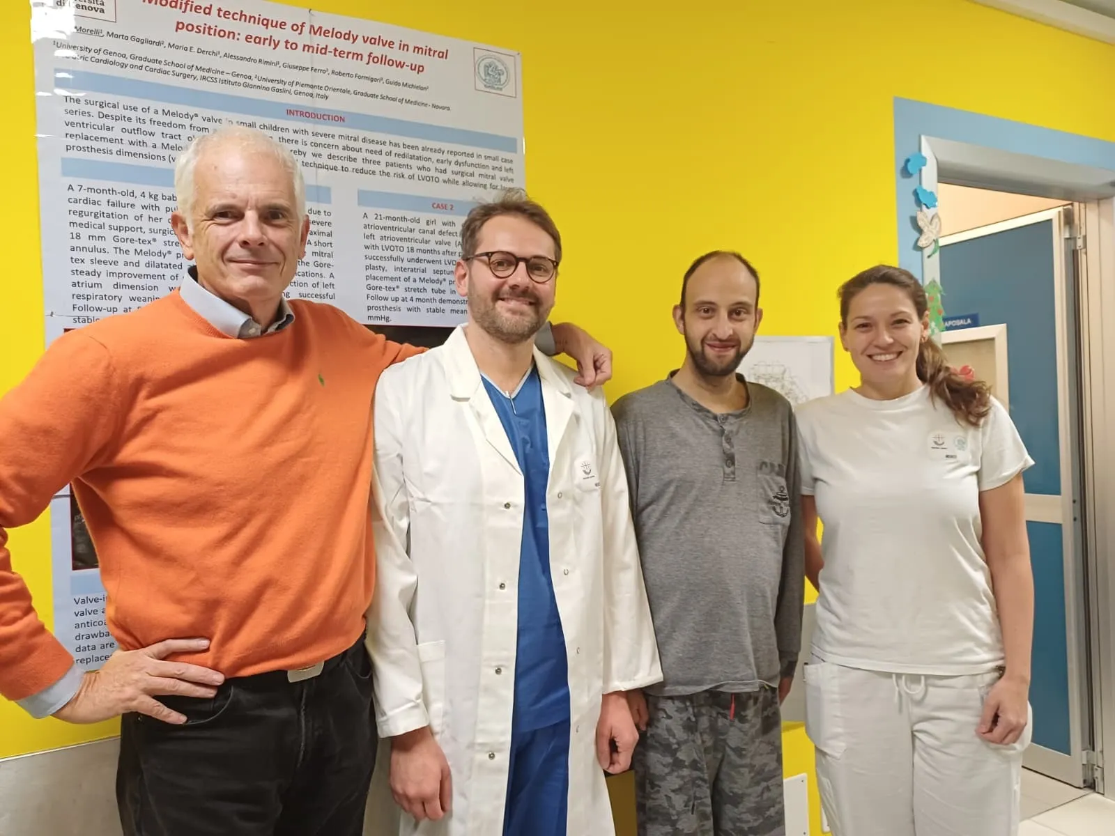 Telemedicina e cardiopatie congenite: al Gaslini il primo impianto in Liguria per il monitoraggio della pressione polmonare