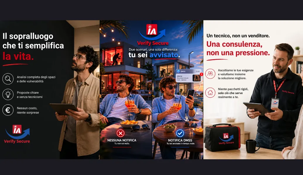 Verify Secure di Dado Tecna Group: quando l'installatore di sicurezza diventa protagonista del progetto
