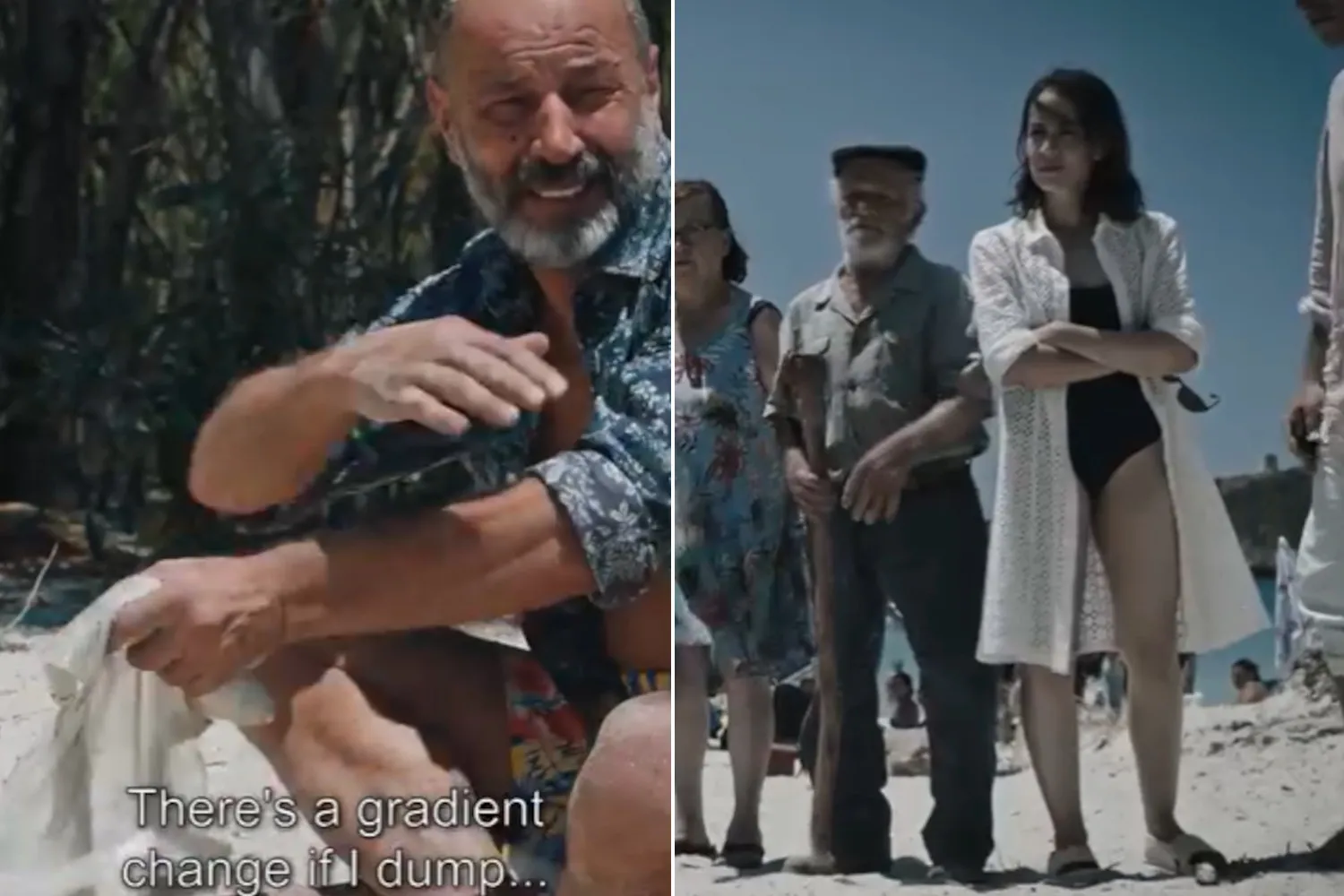 Contro i furti di sabbia in Sardegna scendono in campo il comico Aldo Baglio e gli attori del film “La Vita Va Così”: guarda il nuovo spot